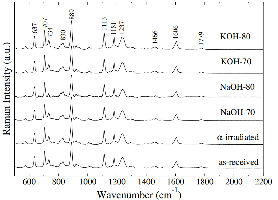 Raman spectra of Durolon®